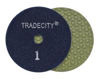 Алмазные гибкие шлифовальные круги Треугольник Pads 5-STEP №1 D100