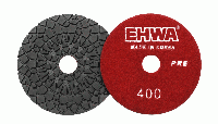 Алмазные гибкие шлифовальные круги EHWA Pads 7-STEP ПРЕМИУМ D100 №400